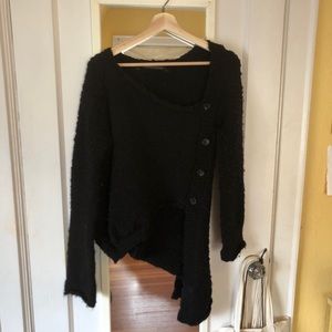 Vintage Yohji Yamamoto asymmetrical sweater